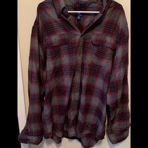 Over sized men’s flannel